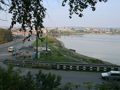 "Вид из окна дома Онуфровича" 2009г.